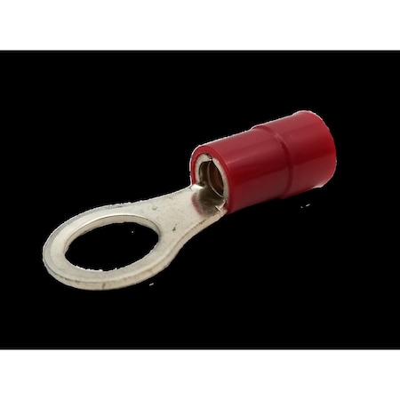 Twinpoint 0.37 Ring Terminal for 6-8 Gauge Wire, Red, 50PK T810